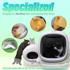 Deodorant cream 1 piece/3 pieces suitable for self-cleaning cat toilet cat litter companion urine removal artifact pet odor cont