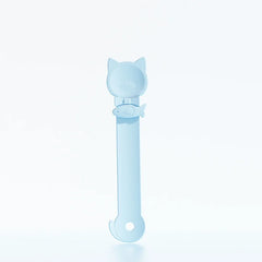 New Cat Treat Squeeze Spoon - Mess-Free Pet Feeding Tool for Cats, Snack Scoop, and Essential Pet Supplies