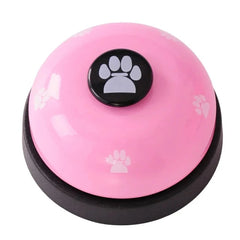 Interactive Dog Training Bells Puppy Feeding Call Bell Cat Meal Bell Child Hand Training Toy Pet Button for Dogs Cats And Kids