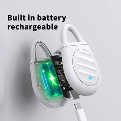 New Ultrasonic Flea Tick Repeller For People Cats Dogs Outdoor Indoor Use Rechargeable Anti-mosquito Parasite Protection