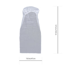 5pcs Disposable Non Woven Seat Cover Universal Airplane Plane Seat Cushion Cover Anti Fouling Fabric For Vehicle Train Cab