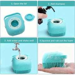 7 Pack Pet Grooming Set, Hair Removal Comb For Dog, Flea Comb, Dog Shampoo Brush, Pet Nail Clippers, Dog Toothbrush Set