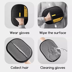 1/2/3pcs Pet Grooming Gloves Fur Catchers Hair Remover Glove Pet Supplies Static Brush For Cat Dog Accessories For Couch Sofa