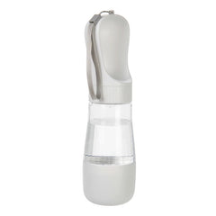 Portable Dog Water Bottle With Food Container Travel 2 in 1 Pet Water Dispenser For Small Large Dogs Cat Labrador Drinking Bowls