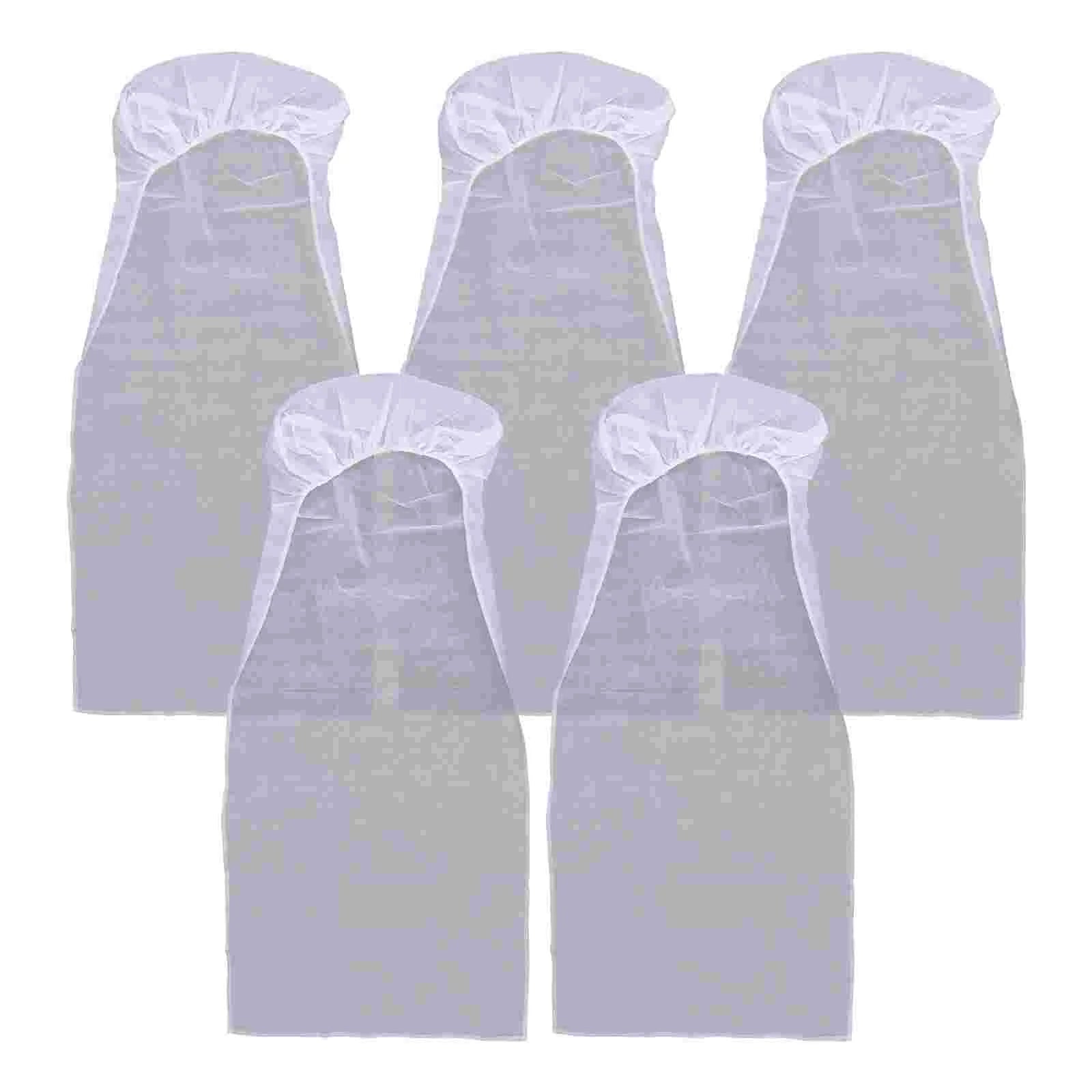 5pcs Disposable Non Woven Seat Cover Universal Airplane Plane Seat Cushion Cover Anti Fouling Fabric For Vehicle Train Cab