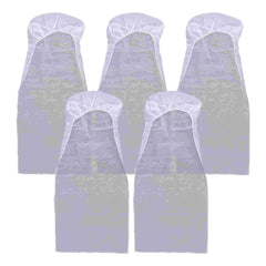 5pcs Disposable Non Woven Seat Cover Universal Airplane Plane Seat Cushion Cover Anti Fouling Fabric For Vehicle Train Cab