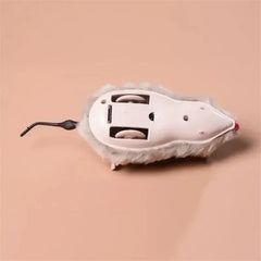 Funny Lifelike Plush Mouse Toy Running Rat Cat Dog Toy Random Color Pet Interactive Toy