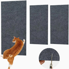 Self-Adhesive Cat Scratching Mat Carpet Anti-Scratch Sofa Tape Cat Scratcher Board Post for Indoor Cats Furniture Protection