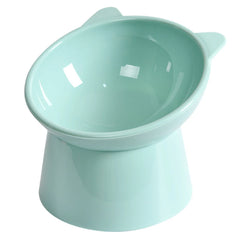 Tilted Cat Food Bowl Elevated Cat Bowl Ergonomic Cat Food Dish Anti Vomiting Raised Cat Food Bowl Non Slip for Cats Dogs