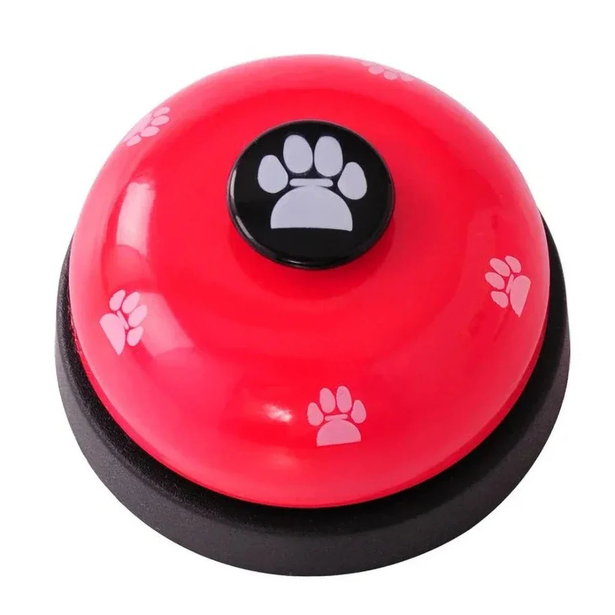 Interactive dog feeding training bell anti slip base easy to press hand training toys for dogs cats and children's pets button