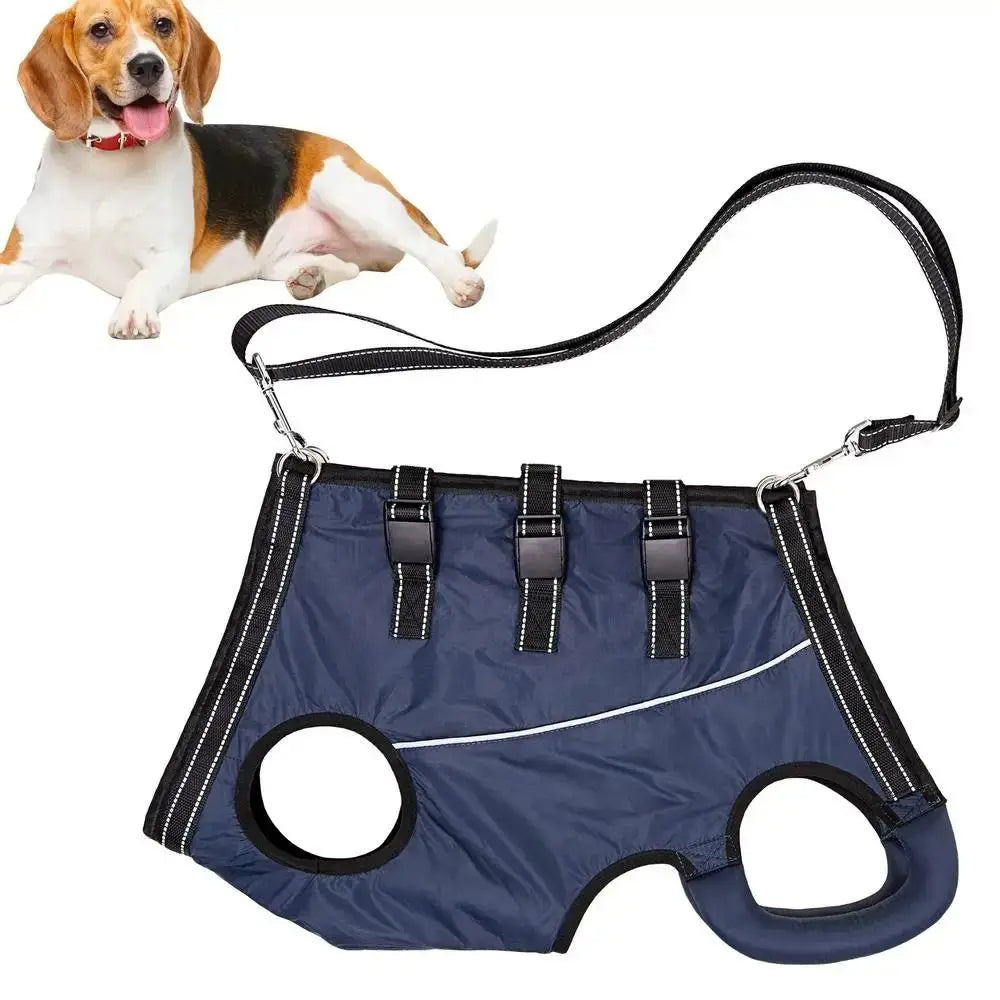 Legs Support Dog Back Brace Various Sizes Adjustable Puppy Sling Carrier Breathable Pet Assist Belt Dog Lift Harness Recovery