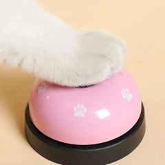 Interactive Dog Training Bells Puppy Feeding Call Bell Cat Meal Bell Child Hand Training Toy Pet Button for Dogs Cats And Kids