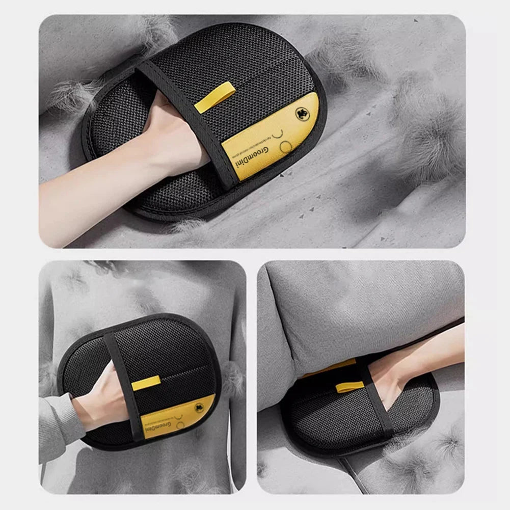 1/2/3pcs Pet Grooming Gloves Fur Catchers Hair Remover Glove Pet Supplies Static Brush For Cat Dog Accessories For Couch Sofa