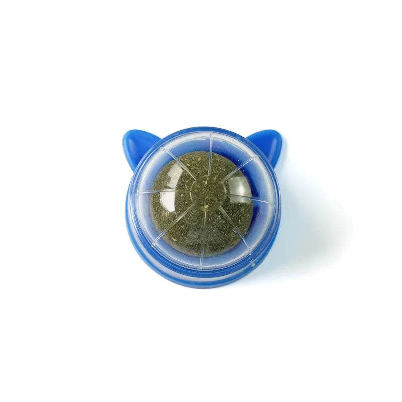 Cats Catnip Cat Toy Natural Ball Removal  Cat Grass Treats to Improve Digestion Wall Sticker Scratch Itchy Treat Healthy Supplie