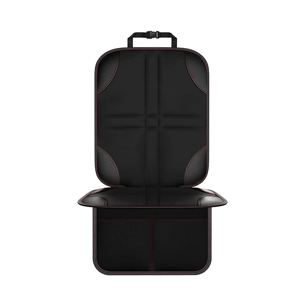 Universal Car Seat Protector for Child Baby Pet Waterproof Non-Slip Anti-Scratch Durable Auto Interior Cushion Cover with Pocket